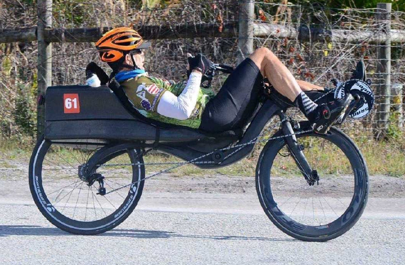 carbon fiber recumbent bike